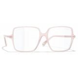 Chanel - Square Blue Light Glasses - Light Pink - Chanel Eyewear