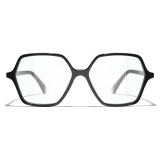 Chanel - Occhiali Quadrati Luce Blu - Nero - Chanel Eyewear