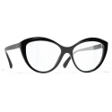 Chanel - Cat Eye Blue Light Glasses - Black - Chanel Eyewear