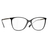 Chanel - Occhiali Quadrati Luce Blu - Nero - Chanel Eyewear