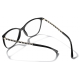 Chanel - Occhiali Quadrati Luce Blu - Nero - Chanel Eyewear