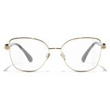 Chanel - Butterfly Blue Light Glasses - Light Gold - Chanel Eyewear