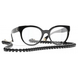 Chanel - Butterfly Blue Light Glasses - Black - Chanel Eyewear