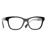 Chanel - Occhiali Quadrati Luce Blu - Nero - Chanel Eyewear