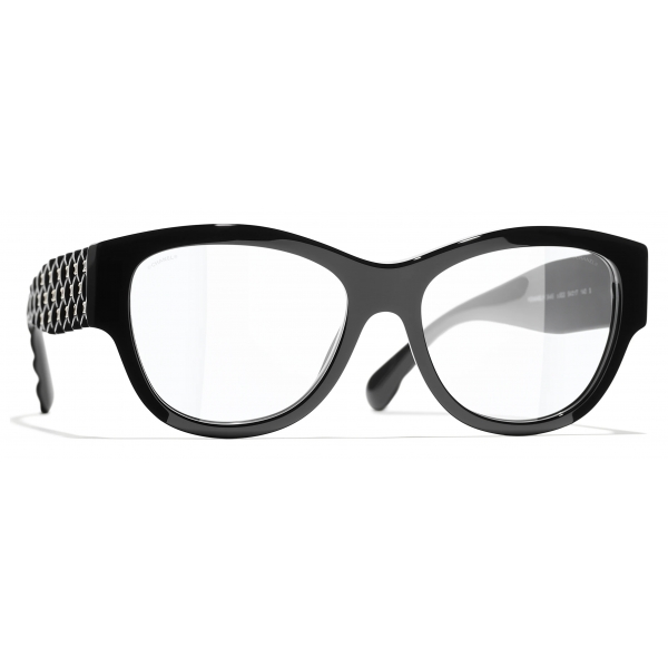 Chanel - Square Blue Light Glasses - Black - Chanel Eyewear
