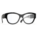 Chanel - Occhiali Quadrati Luce Blu - Nero - Chanel Eyewear