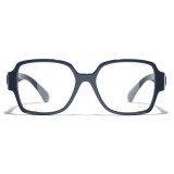 Chanel - Occhiali Quadrati Luce Blu - Blu Scuro - Chanel Eyewear