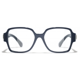 Chanel - Square Blue Light Glasses - Dark Blue - Chanel Eyewear