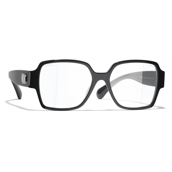 Chanel - Occhiali Quadrati Luce Blu - Nero - Chanel Eyewear