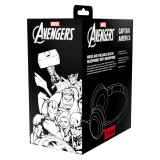Tribe - Captain America - Marvel - Episodio VII - Headphones with Foldable Microphone - 3.5 mm Jack - Smartphone, PC, PS4, Xbox