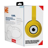 Tribe - Carl - Minions - Headphones with Foldable Microphone - 3.5 mm Jack - Smartphone, PC, PS4 and Xbox