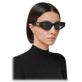 Versace - Occhiale da Sole Cat Eye Medusa Legend - Nero Grigio Scuro - Occhiali da Sole - Versace Eyewear