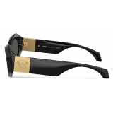 Versace - Occhiale da Sole Irregolari Medusa Plaque - Nero - Occhiali da Sole - Versace Eyewear