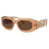 Versace - Maxi Medusa Biggie Sunglasses - Opal Beige - Sunglasses - Versace Eyewear
