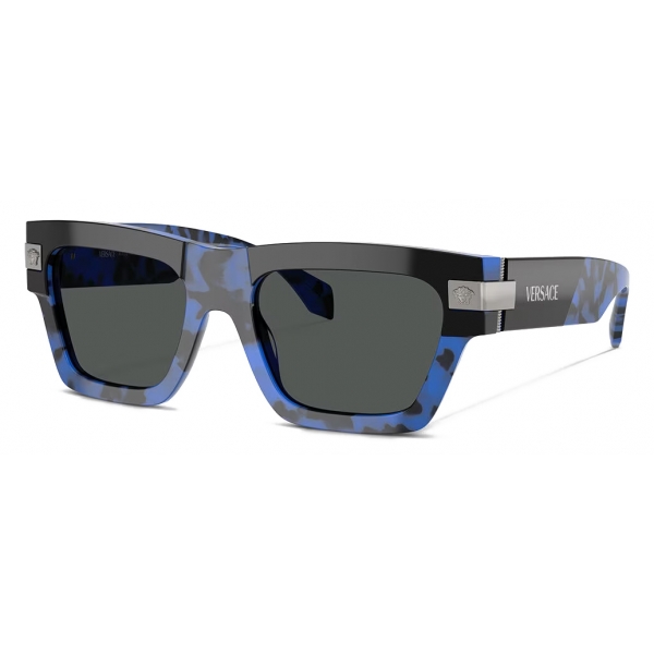 Versace - Special Project Classic Top Sunglasses - Black Blue - Sunglasses - Versace Eyewear