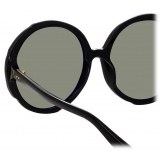 Linda Farrow - Occhiali da Sole Otavia Oversized in Nero - LFL1356C1SUN - Linda Farrow Eyewear