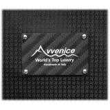 Avvenice - Eclipse - Carbon Fiber Bag - Black - Handmade in Italy - Exclusive Luxury Collection