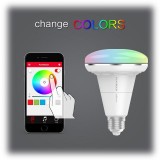 New MiPow Playbulb Smart LED Reflector Light Bulb Colour Control 13w E26 E27 