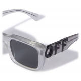 Off-White - Occhiali da Sole Hays - Grigio Trasparente - Luxury - Off-White Eyewear