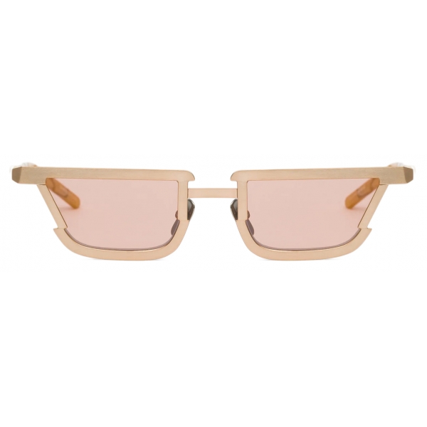 Portrait Eyewear - June Pink Gold - Sunglasses - Handmade in Italy - Exclusive Luxury Collection