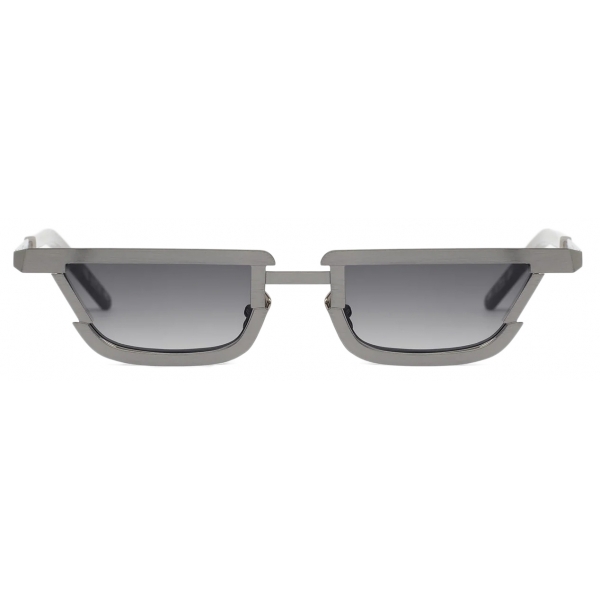 Portrait Eyewear - June Silver - Sunglasses - Handmade in Italy - Exclusive Luxury Collection