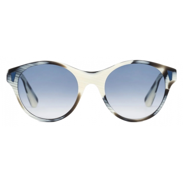 Portrait Eyewear - Metro Cool Horn - Sunglasses - Handmade in Italy - Exclusive Luxury Collection