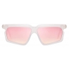 Portrait Eyewear - Motoko Grigio Latte - Occhiali da Sole - Realizzati a Mano in Italia - Exclusive Luxury