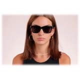 Portrait Eyewear - The Editor Nero - Occhiali da Sole - Realizzati a Mano in Italia - Exclusive Luxury