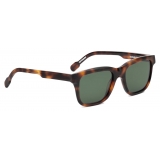 Portrait Eyewear - The Editor Classic Tortoise - Sunglasses - Handmade in Italy - Exclusive Luxury