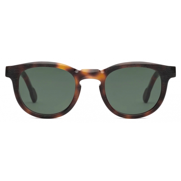 Portrait Eyewear - The Mentor Classic Tortoise - Sunglasses - Handmade in Italy - Exclusive Luxury