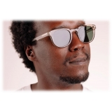 Portrait Eyewear - The Mentor Crystal - Sunglasses - Handmade in Italy - Exclusive Luxury Collection