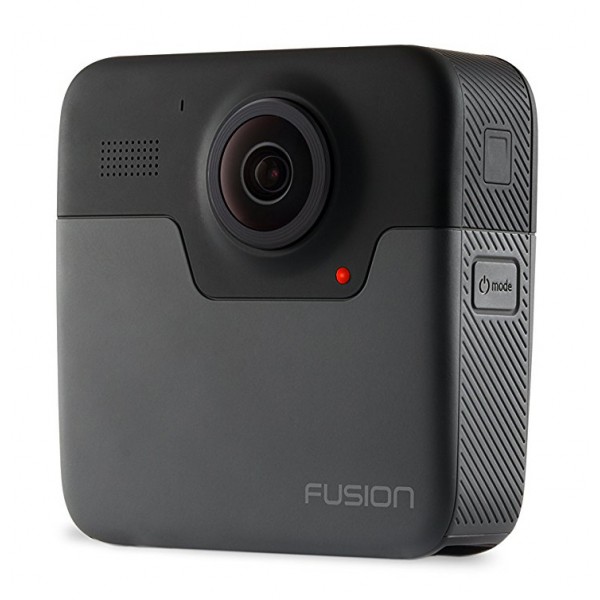 GoPro - Fusion - Videocamera d'Azione Professionale Subaquea 4K - Video Sferici 5K - Videocamera Professionale
