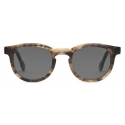 Portrait Eyewear - The Mentor Grey Tortoise - Sunglasses - Handmade in Italy - Exclusive Luxury Collection