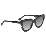 Portrait Eyewear - The Muse Black - Sunglasses - Handmade in Italy - Exclusive Luxury Collection
