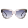 Portrait Eyewear - The Muse Rosa Grigio Sfumato - Occhiali da Sole - Realizzati a Mano in Italia