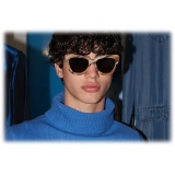 Portrait Eyewear - The Muse Sand Horn - Sunglasses - Handmade in Italy - Exclusive Luxury Collection