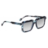 Portrait Eyewear - The Performer Blue Tortoise - Sunglasses - Handmade in Italy - Exclusive Luxury
