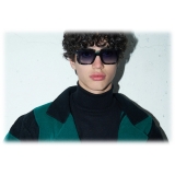 Portrait Eyewear - The Performer Tartaruga Blu - Occhiali da Sole - Realizzati a Mano in Italia