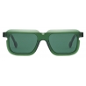 Portrait Eyewear - The Performer Verde - Occhiali da Sole - Realizzati a Mano in Italia - Exclusive Luxury