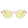 Portrait Eyewear - The Producer Crystal Pink - Sunglasses - Handmade in Italy - Exclusive Luxury