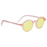 Portrait Eyewear - The Producer Crystal Pink - Sunglasses - Handmade in Italy - Exclusive Luxury