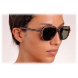 Portrait Eyewear - The Stylist Classic Tortoise - Sunglasses - Handmade in Italy - Exclusive Luxury