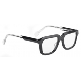 Portrait Eyewear - Bruce Black - Optical Glasses - Handmade in Italy - Exclusive Luxury Collection