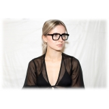 Portrait Eyewear - Bruce Nero - Occhiali da Vista - Realizzati a Mano in Italia - Exclusive Luxury Collection