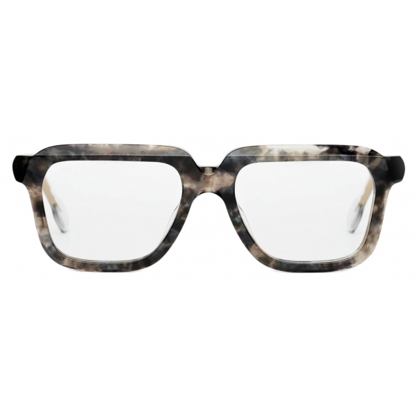 Portrait Eyewear - Bruce Grey Marble - Optical Glasses - Handmade in Italy - Exclusive Luxury Collection