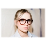 Portrait Eyewear - Bruce Havana Cola - Optical Glasses - Handmade in Italy - Exclusive Luxury Collection