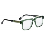 Portrait Eyewear - Nikolai Green Limited Edition - Optical Glasses - Handmade in Italy - Exclusive Luxury
