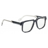 Portrait Eyewear - Nikolai Grey Marble Limited Edition - Optical Glasses - Handmade in Italy