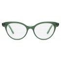 Portrait Eyewear - The Artist Verde - Occhiali da Vista - Realizzati a Mano in Italia - Exclusive Luxury