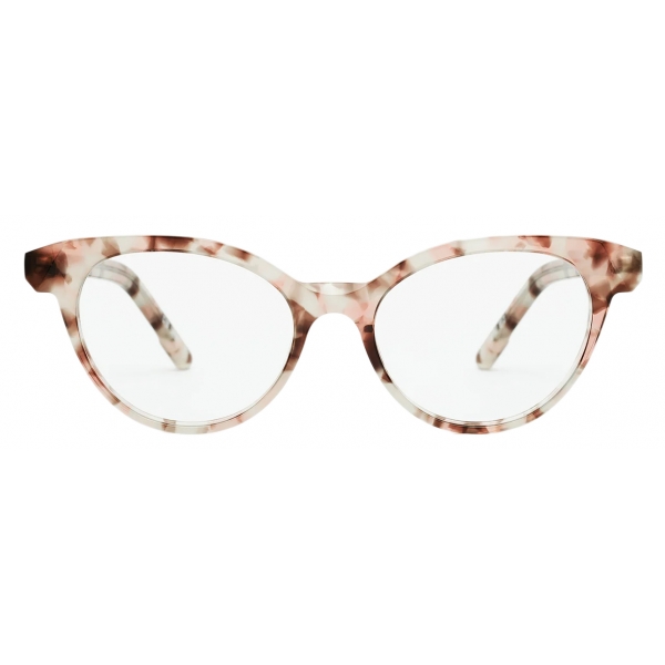 Portrait Eyewear - The Artist Pink Tortoise - Optical Glasses - Handmade in Italy - Exclusive Luxury